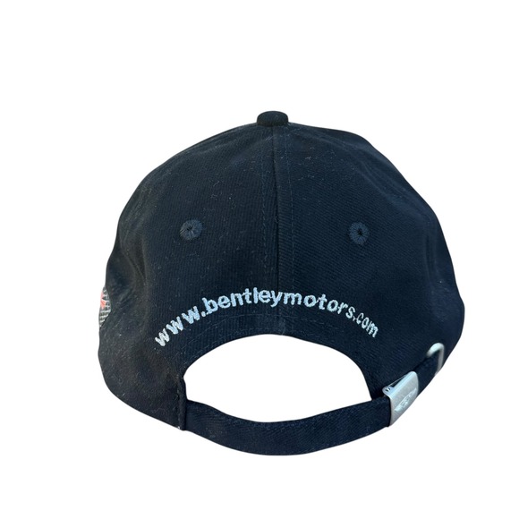 Team Bentley Motorsports Baseball Cap Hat Black Green Adjustable Mens New - Picture 3 of 9
